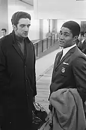 José Augusto Torres und Eusébio († 2014)