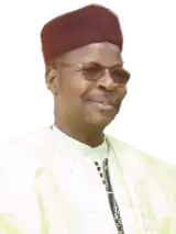 Parteivorsitzender Mahamane Ousmane