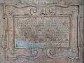 Grabmal des Elia Castello, Inschrift (Latein)
