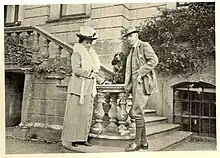 Ellen Cuffe mit ihrem Ehemann William Cuffe