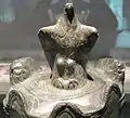 Detail des Kavalleriehelms