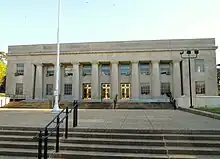 The Elmore County Courthouse, 100 E Commerce Street in Wetumpka.