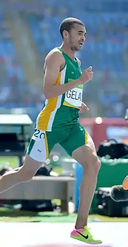 Elroy GelantRang zehn in 13:48,33 min
