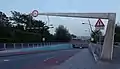 Elst, Eisenbahnüberführung für Autos