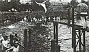Das Elsterbad Kleinzschocher um 1920