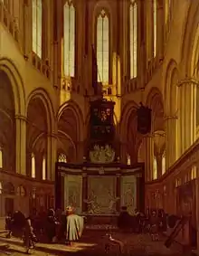 Architekturmalerei von Emanuel de Witte