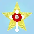 Kreuz mit sieben Rosen als Meditationssymbol bei Rudolf Steiner