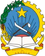 Wappen Angolas zwischen 1975 und 1992