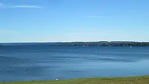 Blick vom Emerson Park auf den Owasco Lake