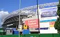 Das Stadion im Bau