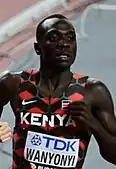 Vizeweltmeister Emmanuel Wanyonyi