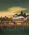 Ankunft des Kaisersin Tōkyō