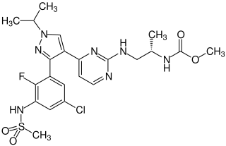 Encorafenib-Strukturformel