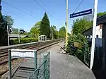 Bahn-Haltepunkt Ennevelin an der Strecke von Lille nach Valenciennes