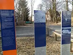 Gedenktafeln an der B 96