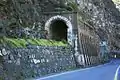 El-Tinoco-Tunnel, westliche Einfahrt.