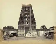 Eingangstor (ca. 1868), von Henry Dixon, Archaeological Survey of India Collections