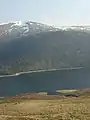 Blick von Norden über Loch Mullardoch zum Toll Creagach