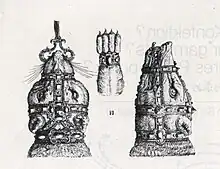 Entwurf zum Schmuck eines Flohpelzes (E. Hornack)