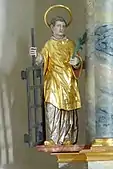 Hochaltar, heiliger Laurentius
