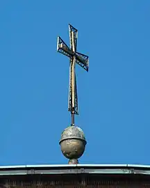 Kreuz auf dem Dach