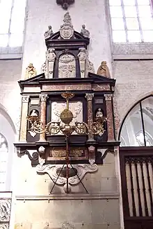 Epitaph des Johann Füchting in der Lübecker Marienkirche