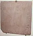 Epitaph des Heinrich Nickel († 1502)