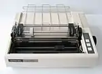 9-Nadel-Drucker Epson MX 80 F/T, Baujahr 1982 (damaliger Preis 2.000,- DM; entspricht heute etwa 2.300 EUR)
