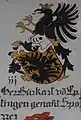 Wappen des Burhart von Eptingen