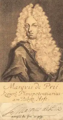 Ercole Turinetti,
Marquis de Prié