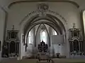 Blick in Richtung Altar