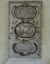 Grabplatte für Hans Christoph Roth von Schreckenstein