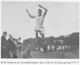 Der fünftplatzierte Erich Köchermann