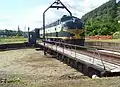 Eisenbahndrehscheibe in Port Jervis