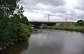 Brücke der A 3 über die Regnitz bei Eltersdorf, 2009