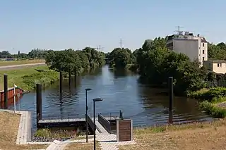 Ernst-August-Kanal hinter der Ernst-August-Schleuse