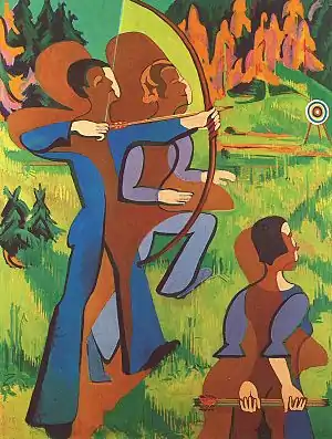 Bogenschützen (Ernst Ludwig Kirchner)