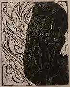 Kopf des Kranken II-1917