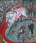 Ernst Ludwig Kirchner:Die Zirkusreiterin (1913), Pinakothek der Moderne, München