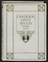 Expedition Ernst von Sieglin: Ausgrabungen in Alexandria, Band 1,1, Umschlag.