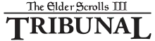 An Elder Scrolls III: Tribunal Logo