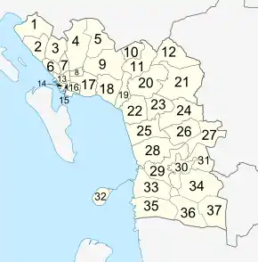 Kirchspiele der Kommune