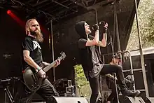 Die norwegische Electro-Rock-Band Essence Of Mind auf dem Nocturnal Culture Night 12 2017 in Deutzen/Deutschland.