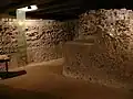 Ausgegrabene Fundamente des Chors von St. Vitalis I