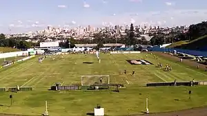 Das Estádio Municipal Jacy Scaff in Londrina 2014