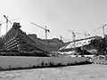 Neubau des Stadions 2003