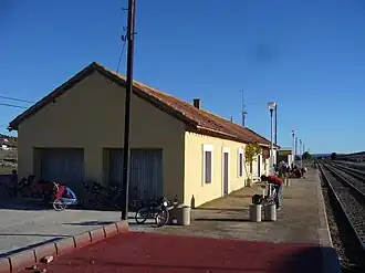 Bahnhof auf dem Escandón-Pass