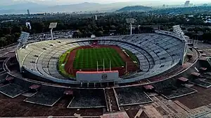 Das Estadio Olímpico Universitario (März 2016)