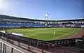 Spiel der UD Almería gegen den UD Las Palmas am 17. Juni 2020 wegen der COVID-19-Pandemie unter Ausschluss der Öffentlichkeit