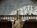 Die Lenin-ähnliche Marmorskulptur von Ignatius von Loyola